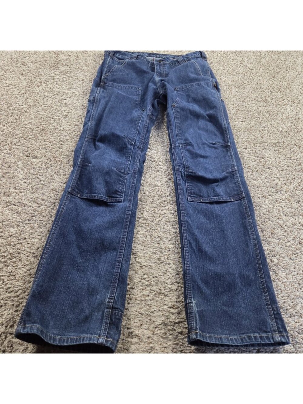 Dovetail Workwear Jeans Womens 14/32 Blue Britt Utility Outdoor Carpenter
